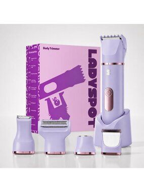 4-in-1 Waterproof Bikini Trimmer for Women - Smooth Skin, Easy Grooming